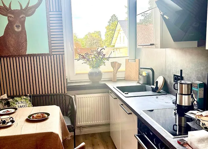 Apartross In Eichbaum, Zentrale Lage Bummelallee Daire *